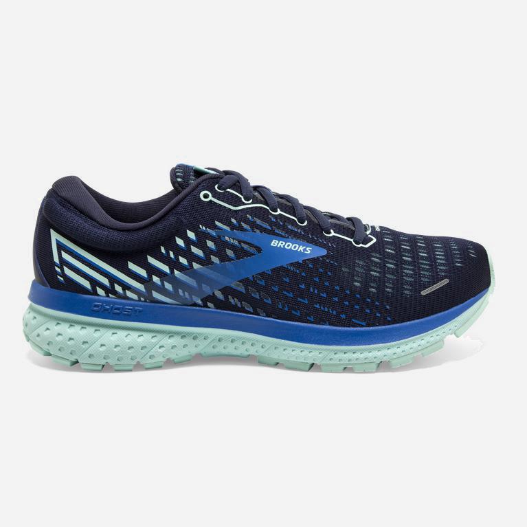 Brooks Ghost 13 Australia - Women's Road Running Shoes - Peacoat/Blue Tint/Strong Blue (135720-EOZ)